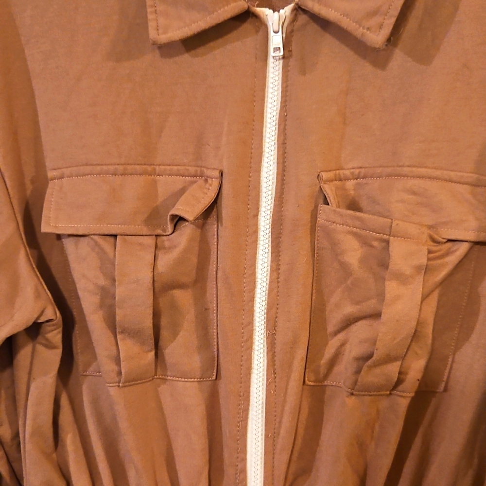 Pink Utility Jumpsuit - Picture 3 of 7